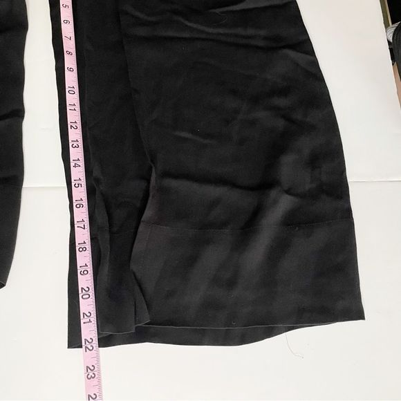 A.L.C. Womens high waisted Wide Leg ankle Pant rouser 2 black chic like new - Picture 9 of 12